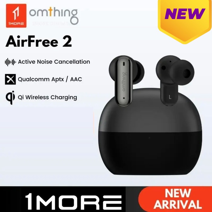 1 More Omthing AirFree 2 ANC Aptx Tws Wireless Charging