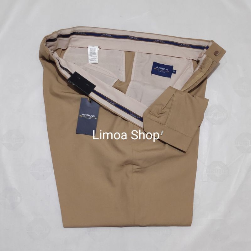 Celana Kerja Pria Formal ARROW Warna Khaki AR 04