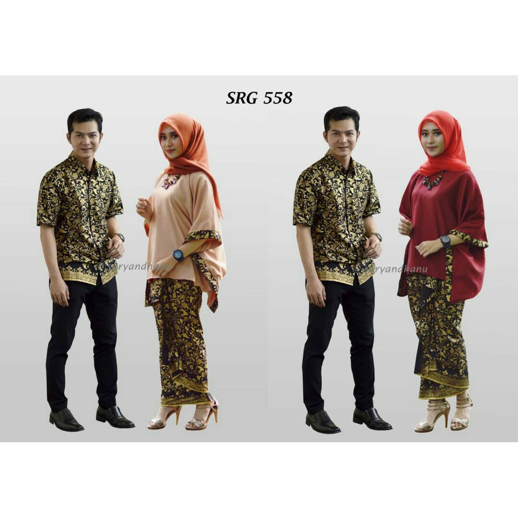 GROSIR SOLO - Baju Batik Couple / Batik Wanita SRG 558