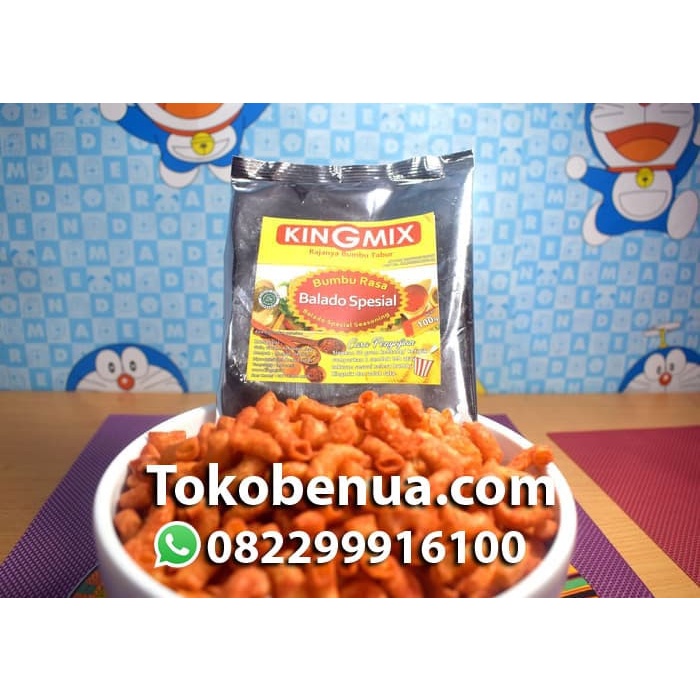 

vd2011c Bumbu Tabur Rasa Balado Spesial Kingmix 100Gr Fsfs201