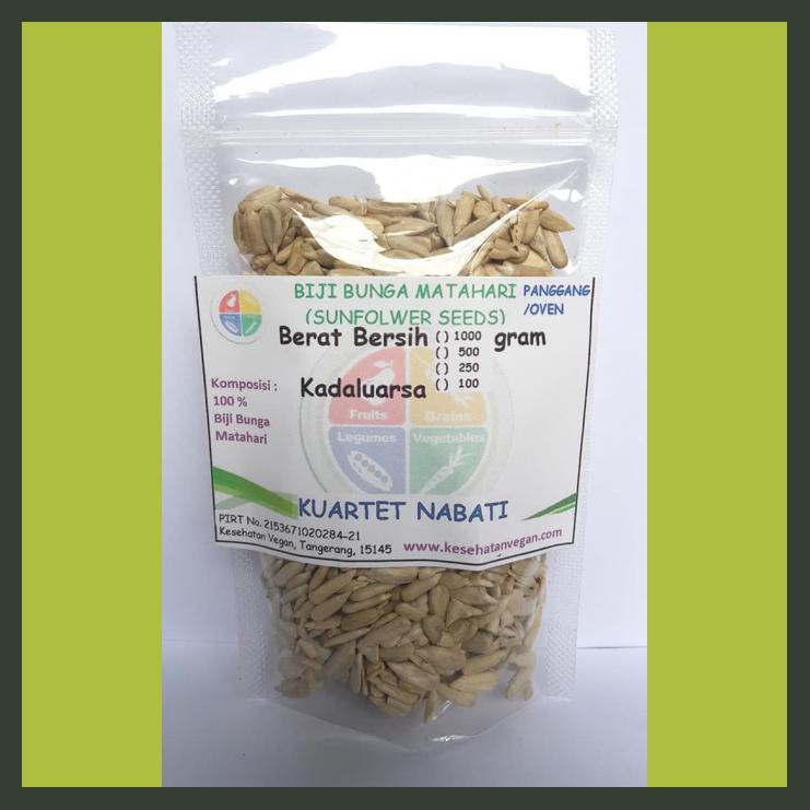 

ROASTED SUNFLOWER - BIJI BUNGA MATAHARI OVEN - KUPAS - MATANG 100 GR