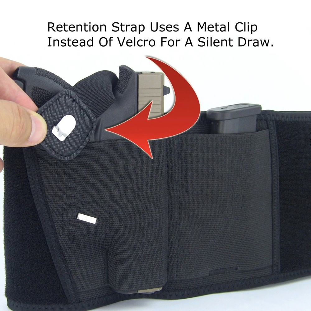 Sabuk Pinggang Senter Tactical Military Portable Hidden Holster - S1 - Black