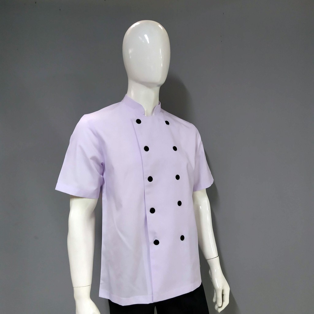 Chef Wear Baju Koki SS Pls Putih