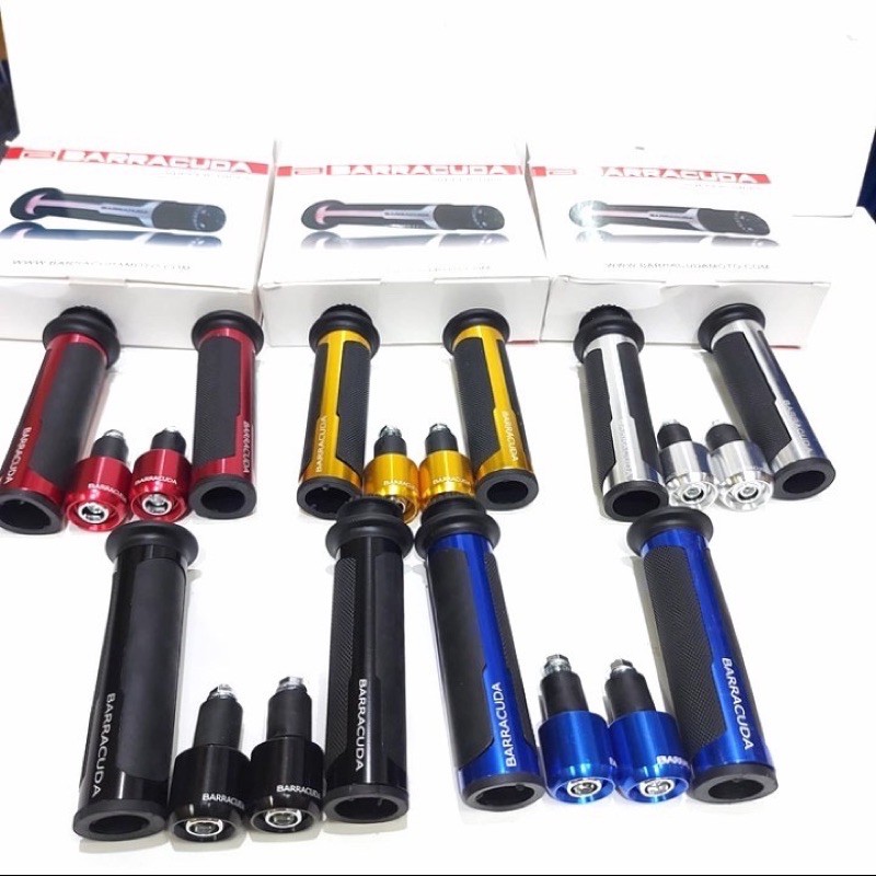 PROMO HANDGRIP BARRACUDA/HAND GRIP BARRACUDA+JALU STANG DLL ASLI - Hitam