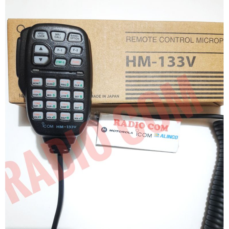 EXTRAMIC ICOM HM 133V / EXTRA MIC RADIO RIG ICOM 2300H - MIC ICOM 2300H - MIC ICOM HM 133V HM 133
