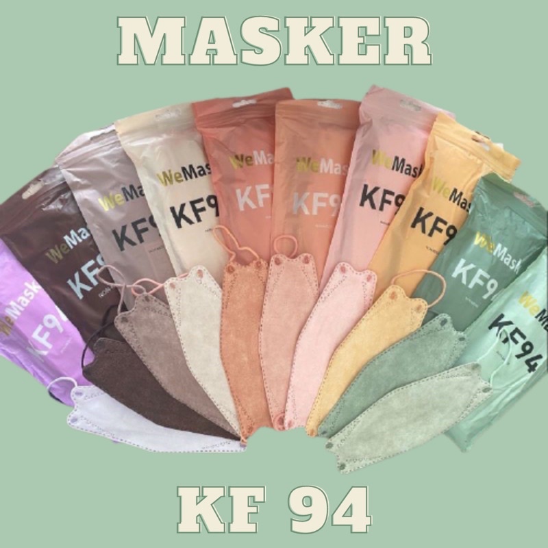 MASKER KF 94 WE MASK | MOUSON HITAM