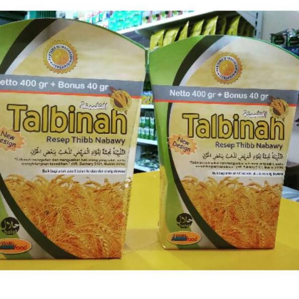 

Talbinah Resep Thibb Nabawy 400gr + 40gr Tepung Gandum Original AI77 (Ready stock)