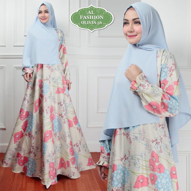 Baju SYARI OLIVIA SET KHIMAR