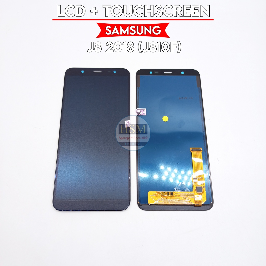 LCD SAMSUNG GALAXY J8 2018/J810 FULLSET TOUCHSCREEN ORI OEM