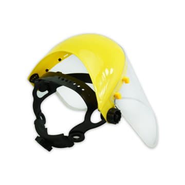 ACE Helm Pelindung Muka FACE SHIELD HEAD GEAR  - Kaca Bening