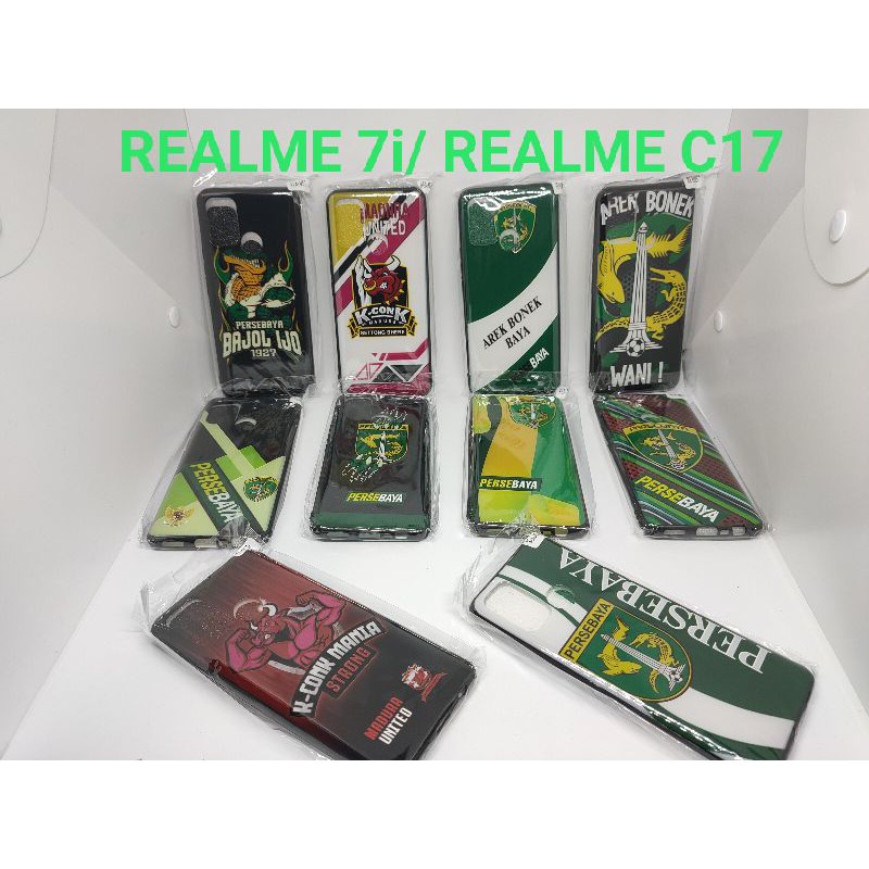 REALME 7i, REALME C17 SOFTCASE KARAKTER PERSEBAYA MADURA UNITED CLUB BOLA