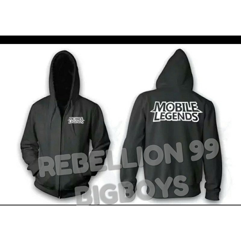 Hoodie Game ML(Mobile Legends) Jaket Sweater Pria Wanita Big Size