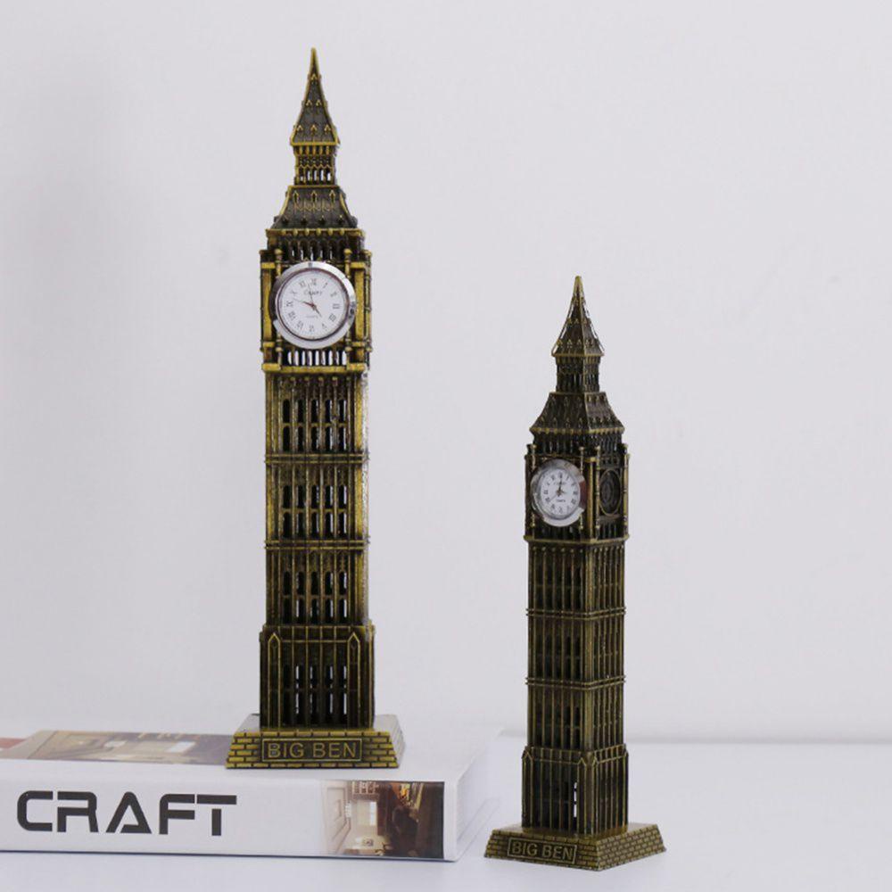 Suyo Ornamen Menara Big Ben Gaya Retro Untuk Dekorasi Rumah