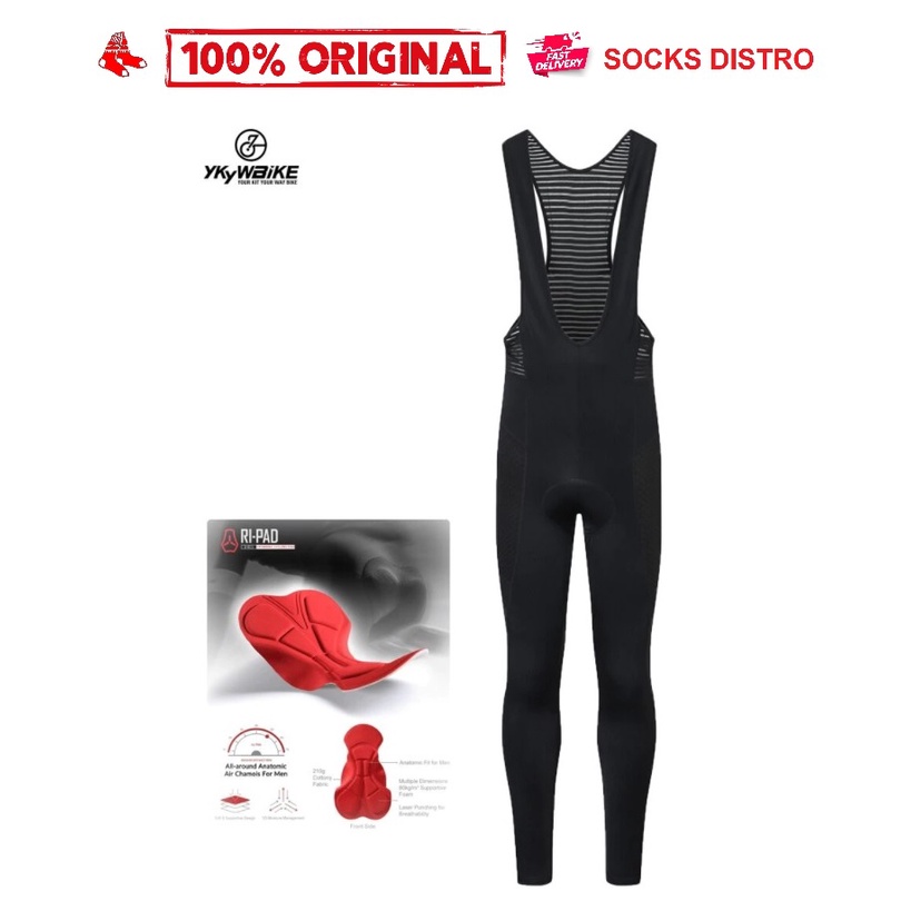 YK07 Celana Bib Short Panjang sepeda padding YKYWBIKE
