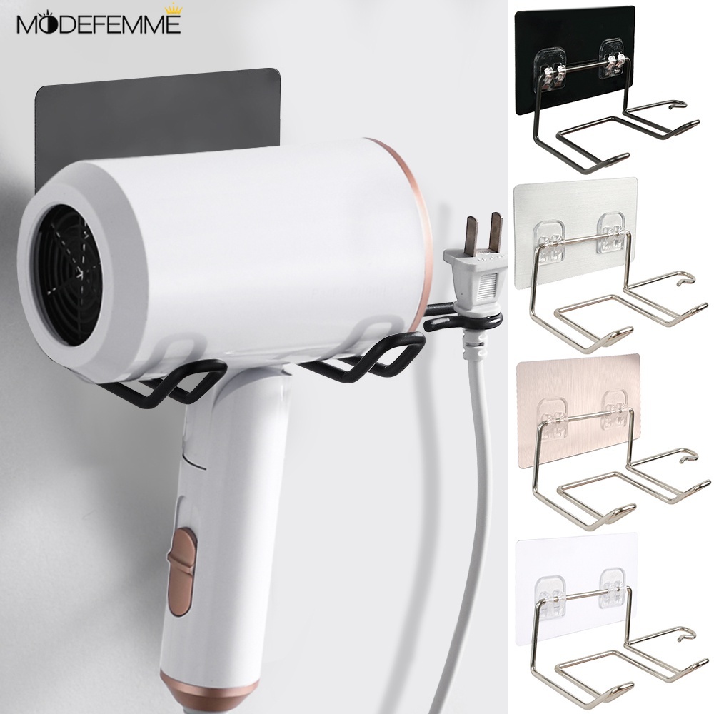 Rak Holder Hair Dryer Model Lipat Untuk Kamar Mandi