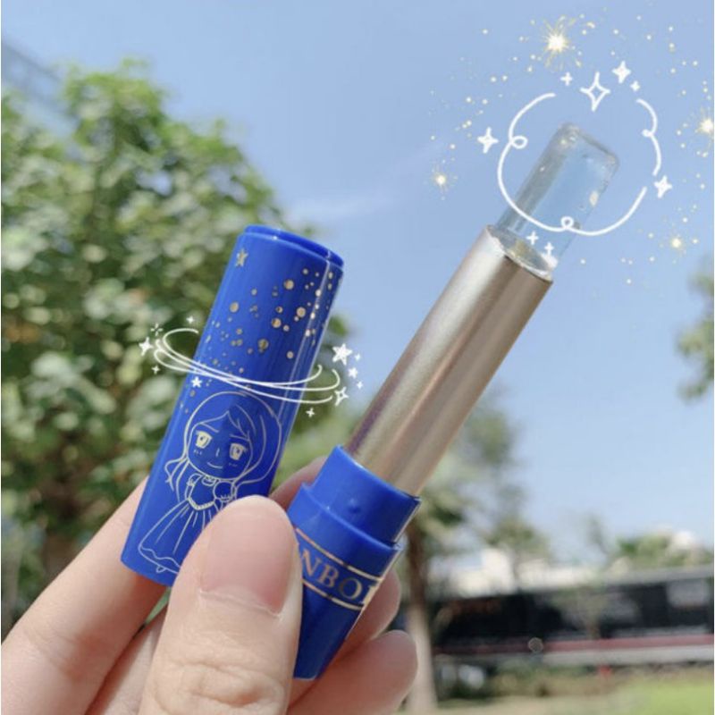 HANBOLI Lip Balm 24K Gold Princess Rose Oil Berubah Warna Pelembab Bibir XX017