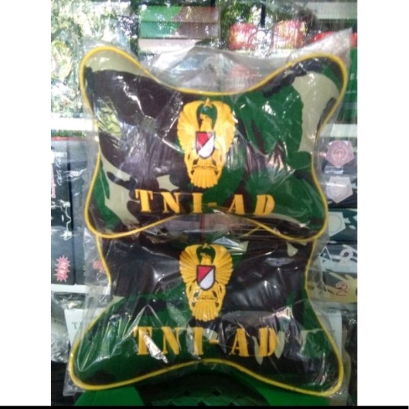 Bantal mobil TNI AD/Bantal mobil Kostrad/Bordir logo timbul