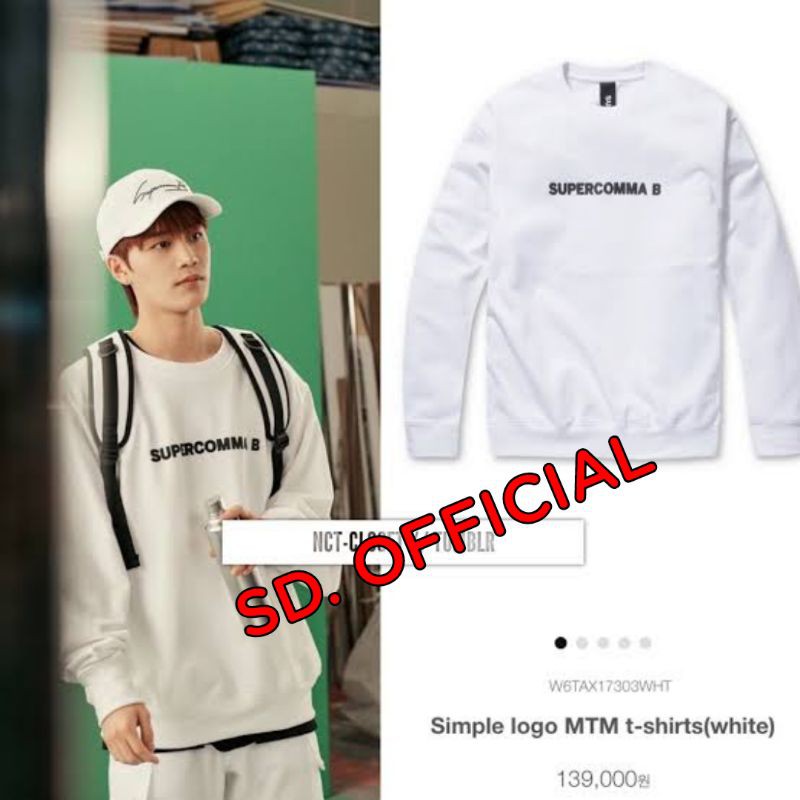 Sweater Basic NCT Doyoung, Jaehyun, Haechan Supercomma B