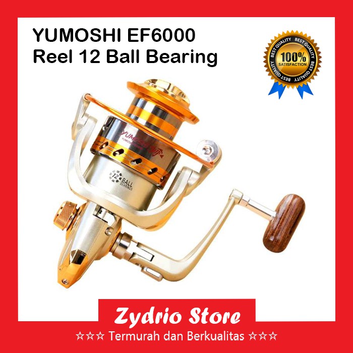 EF6000 Reel Gulungan Pancing / Reel Pancing 12 Ball Bearing