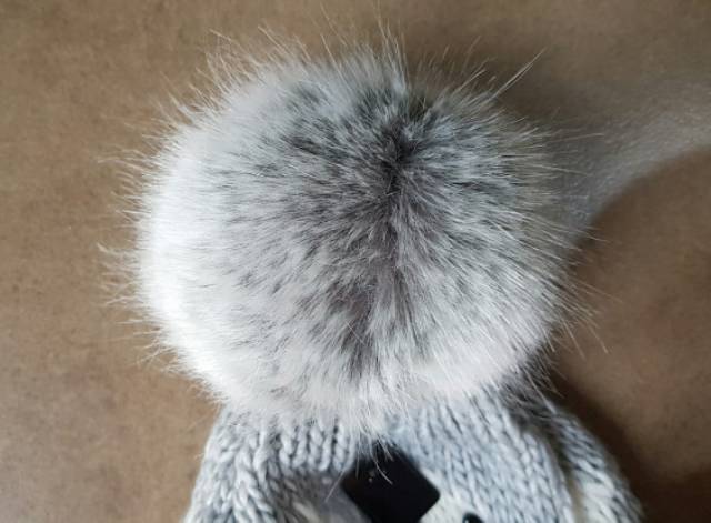 Original H&amp;M Beanie Winter Fur Hat Woman Kids Topi Kupluk Musim Dingin Wanita Anak