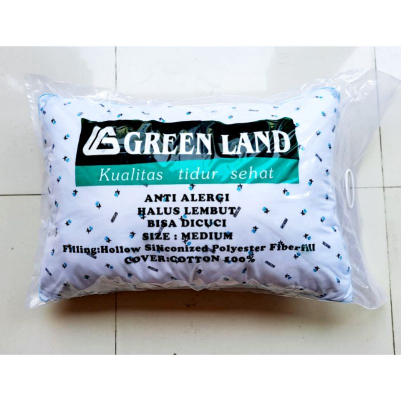 Bantal kepala Greenland Bantal tidur