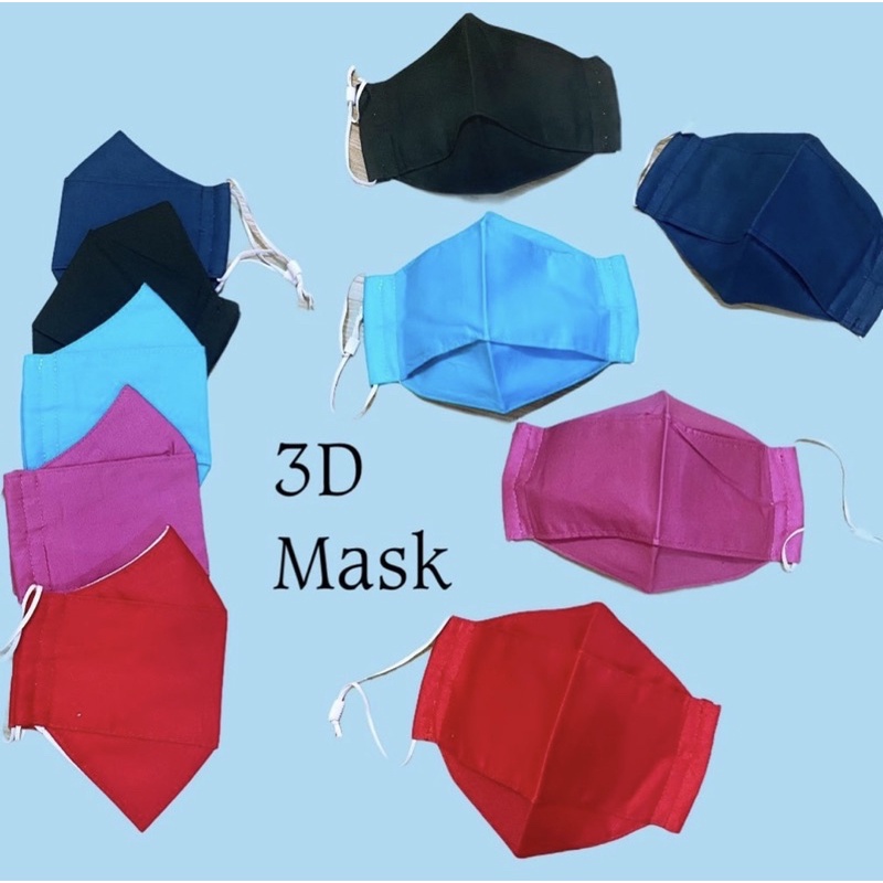 Fawn’G Handmade - Masker 3D Bordir Nama initial / Masker Kain custom