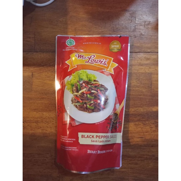 

Mc Lewis Black Pepper Sauce 310Gr