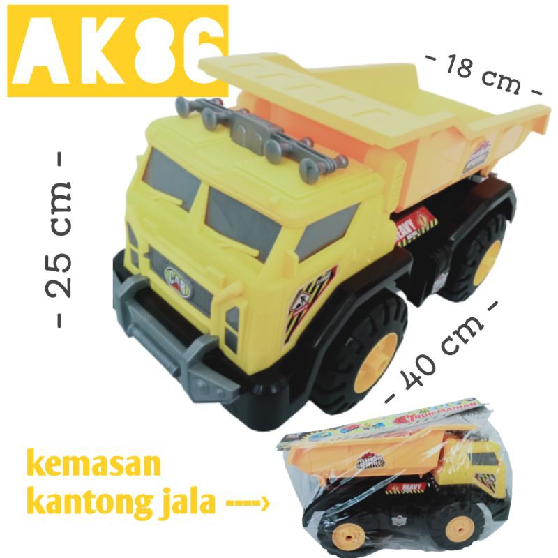 AK 68 - MAINAN TRUK DUMP JOMPLANG BESAR / BIG DUMP TRUCK AK68