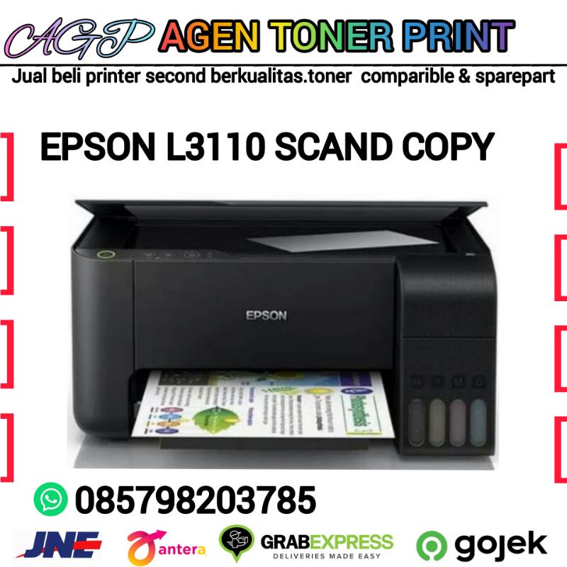 Printer EPSON L3110 print Scan Copy