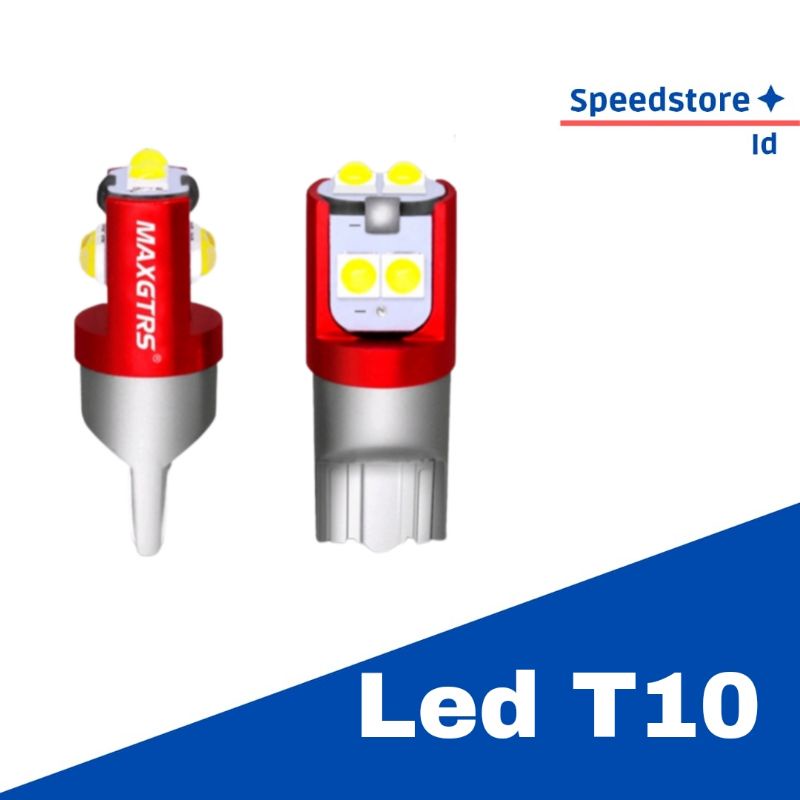 2pc led senja  t10 lampu kota lampu plapon maxgtrs superbrights