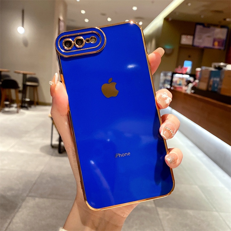 Tas Bahu / Selempang Bahan Kulit Pu Untuk WanitaCase Pelindung Lensa Aneka Warna Untuk Apple iPhone 11 Pro MAX 7 Plus 8 Plus X XS MAX XR