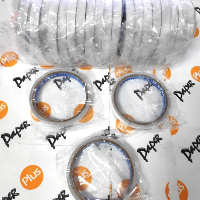 

Double Tape Perekat 2 Sisi BONA 12mm (1/2inch)