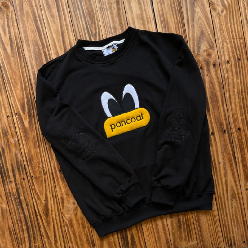 Wave Inc Crewneck Pancoat Eyes Hitam