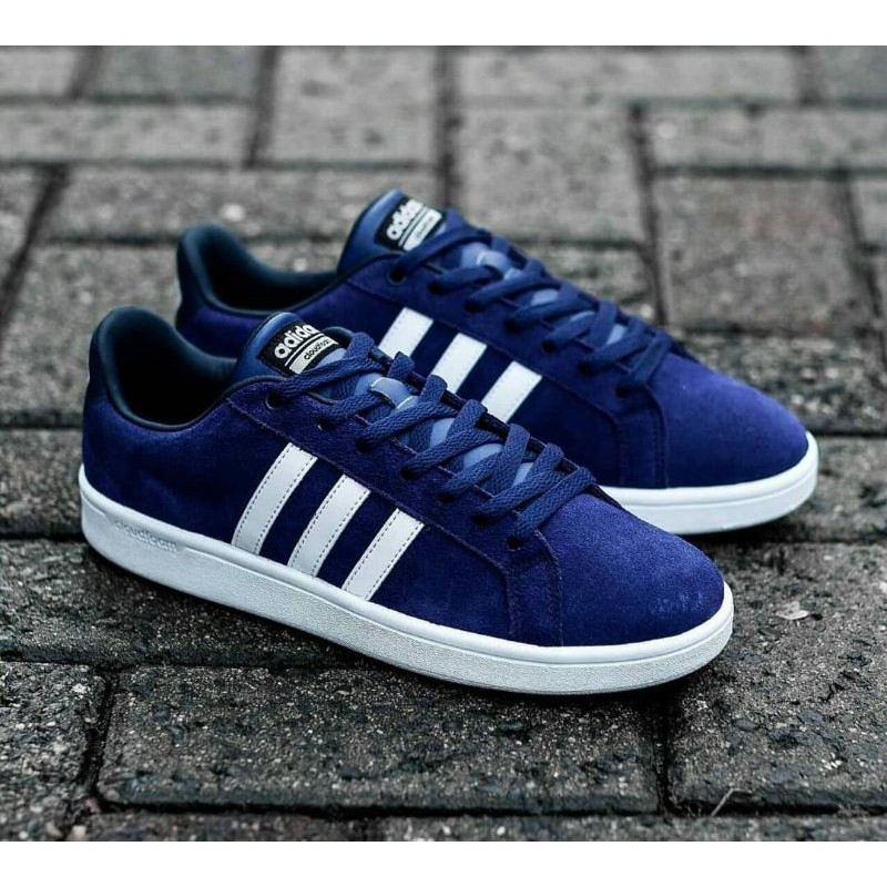 ADIDAS CLOUDFOAM ADVANTAGE NAVY WHITE