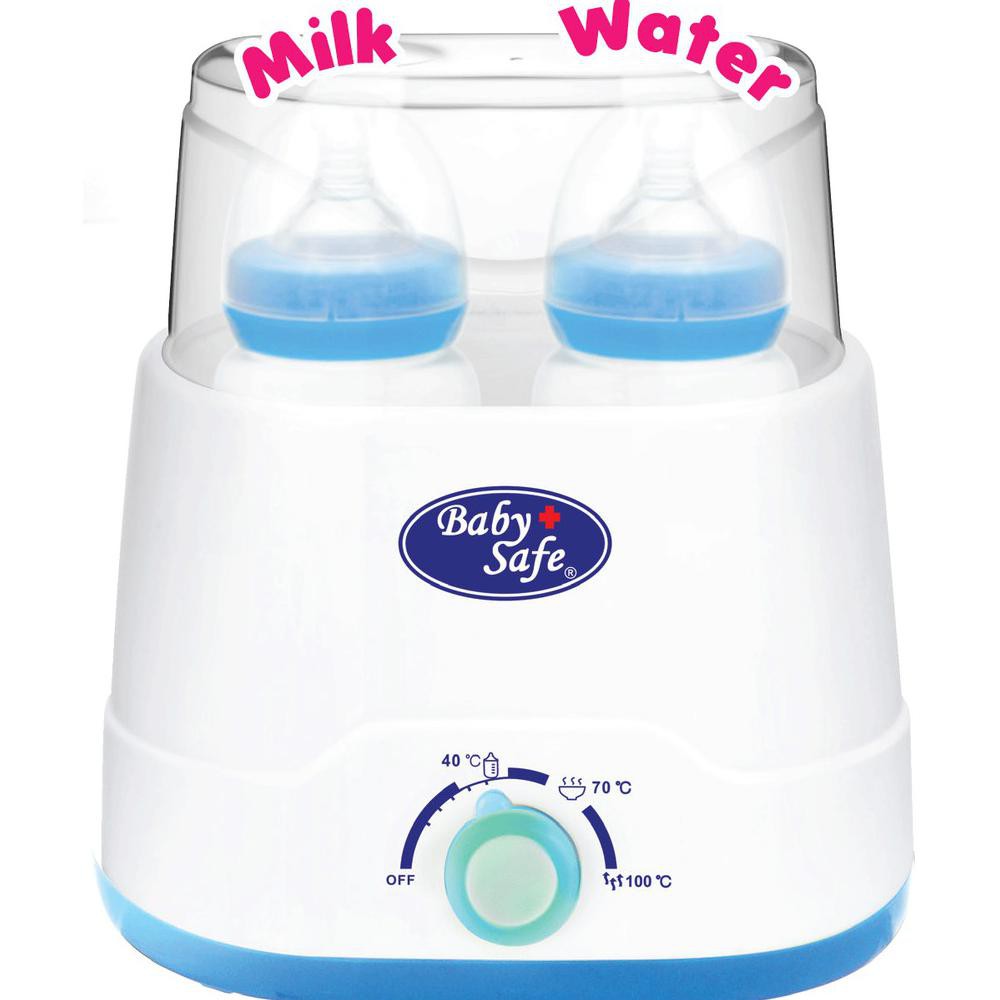 BABY SAFE Pemanas Botol Susu Asi  LB216/ Twin Bottle Warmer / botol susu / warmer / babysafe LB216