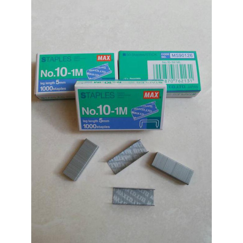 

Terlaris Isi Staples Max No-1M ( Pak ) Original Terbatas