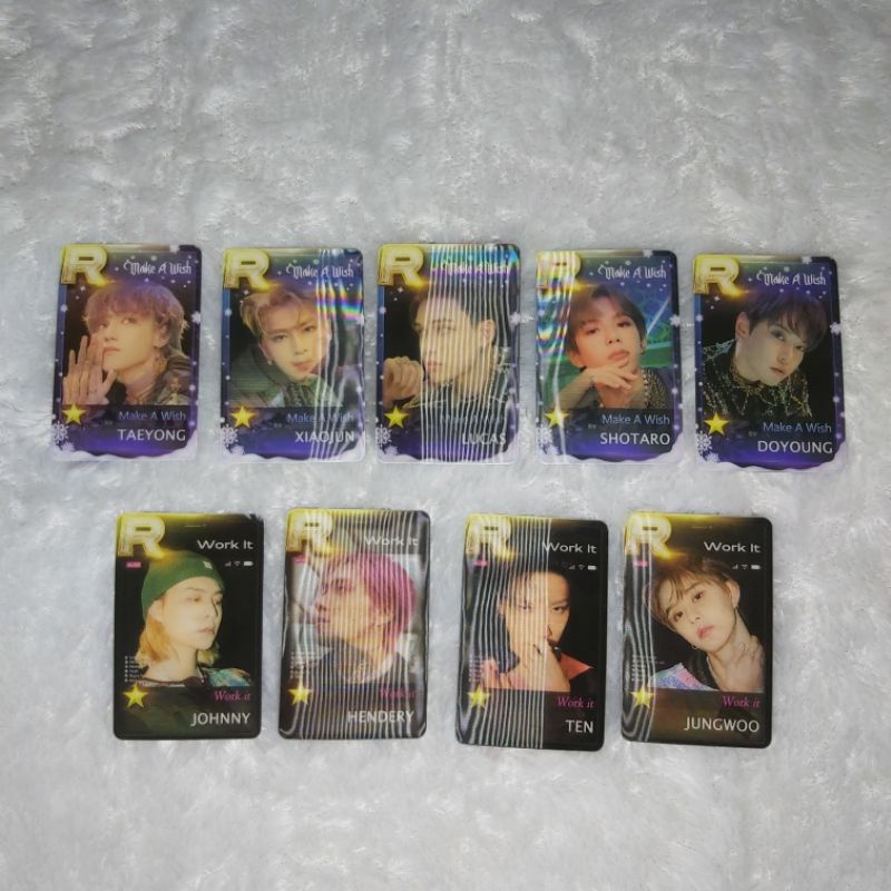 READY NCT Resonance Fanmade Lenticular Lenti Make A Wish MAW Work It PC Photocard Jaehyun JH Taeyong