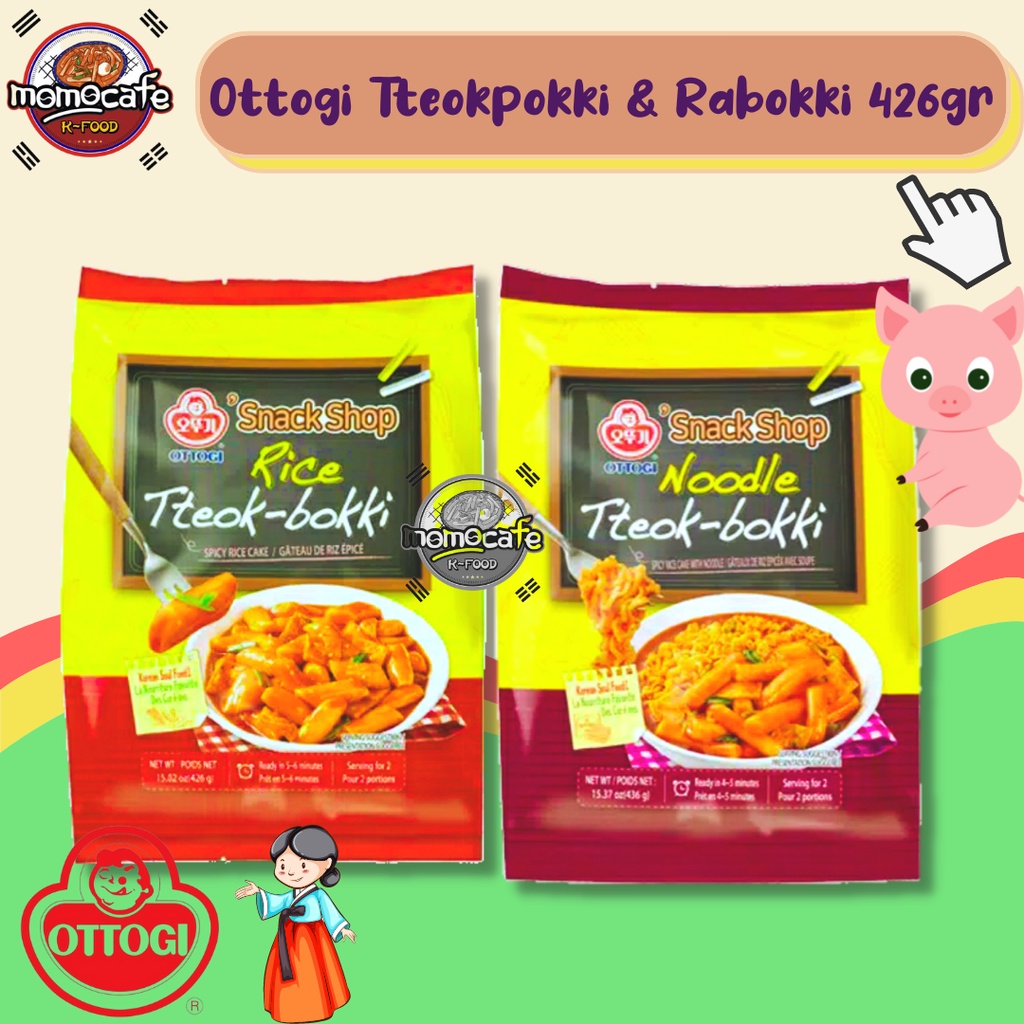 

Ottogi Tteokpokki Rice Cake Include Bumbu 426gr Made In Korea