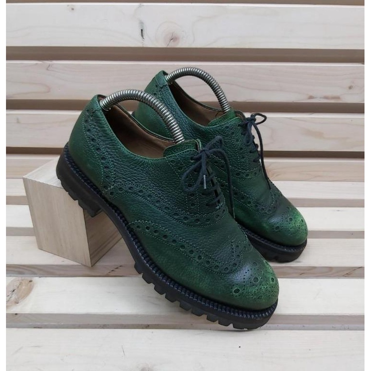 Sepatu Boots bally green bindy   sepatu boots merk bally