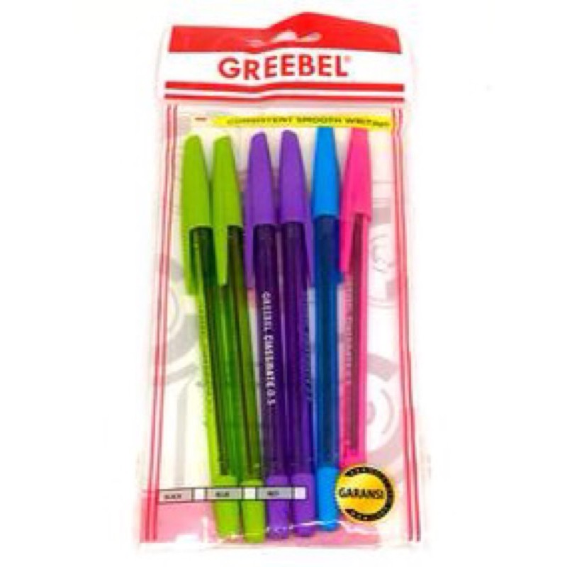 

Greebel Ballpen Classmate 0.5 Black (6 Pcs/Set) 207997810