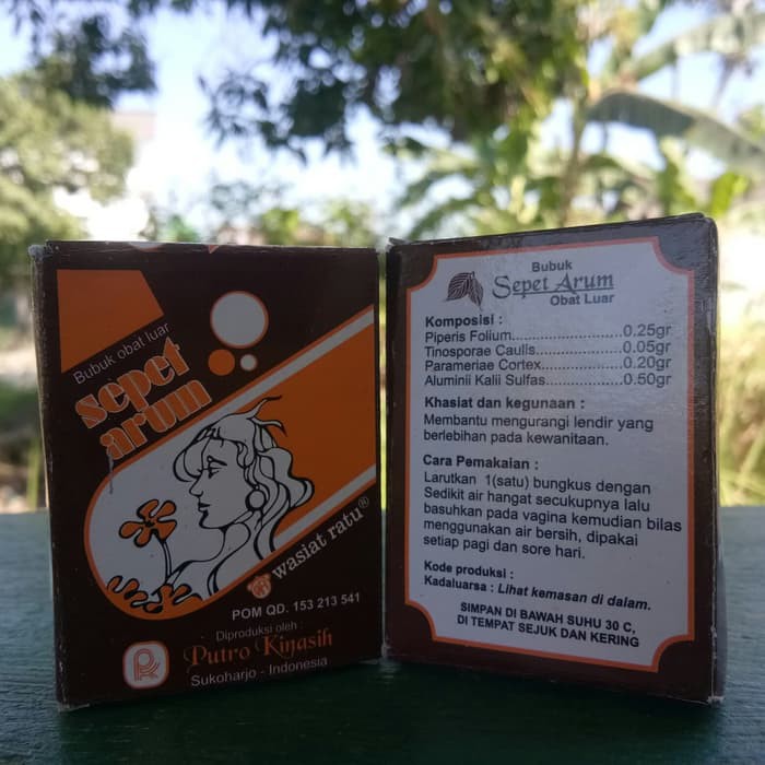 

Sepet Arum Bubuk Cebok 1box isi 10 sachet