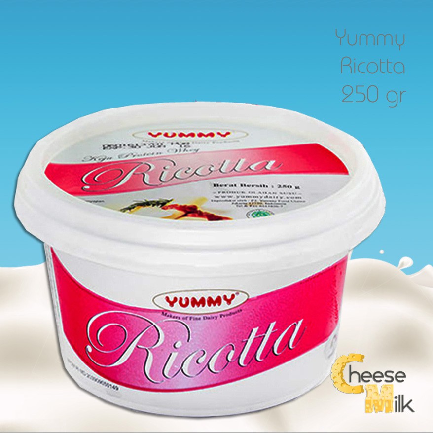 

HARGA MURAH Yummy Ricotta Cheese 250 gr