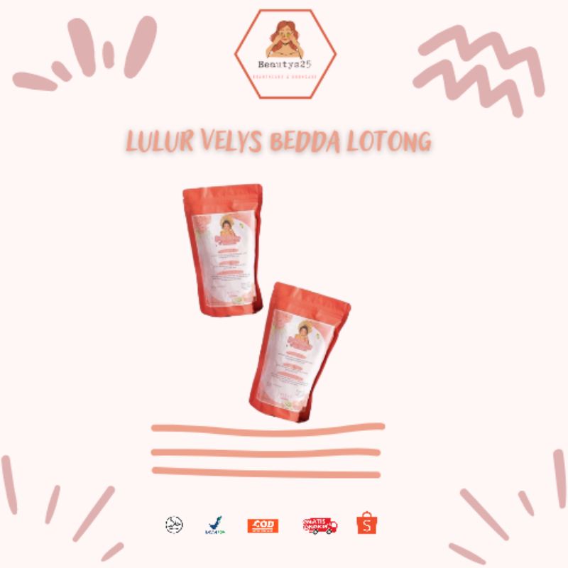 READY STOK BPOM LULUR BEDDA LOTONG BY VELIS BEAUTY