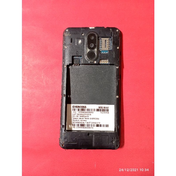 mesin evercoss m50 max normal