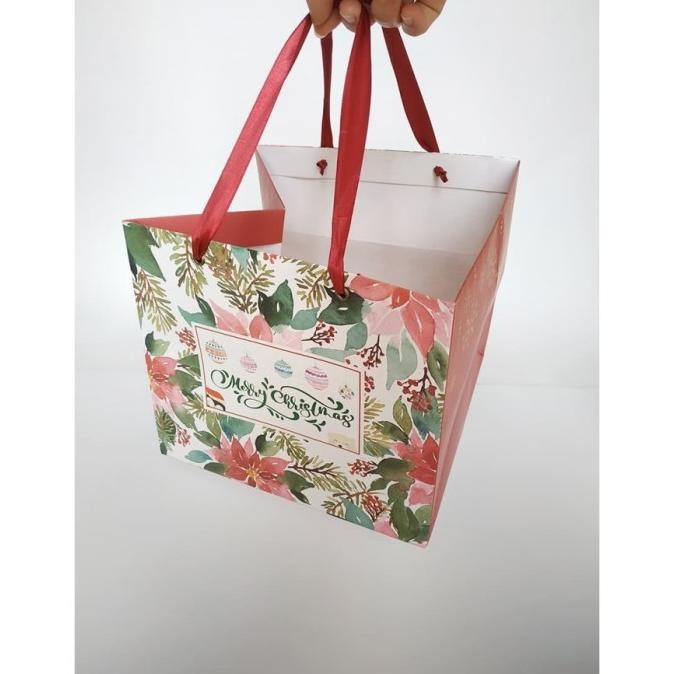 

(TERLARIS) JUAL!!! PAPERBAG CHRISTMAS GOODIE BAG PAPER BAG NATAL TAS KERTAS UK