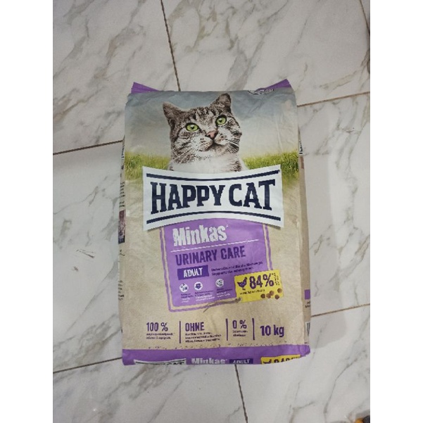 Happy Cat Minkas Urinary Care 10kg (Go-jek only) makanan kucing happy cat