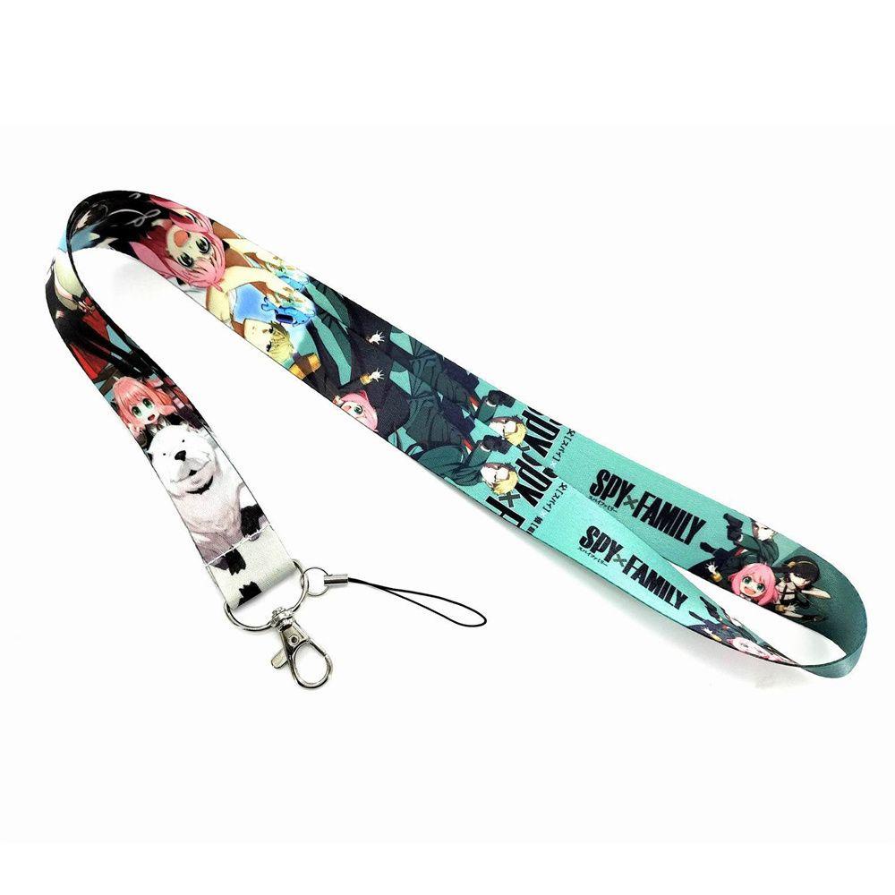 Quinton Tali Lanyard Holder Handphone Motif Kartun Anime SPY x FAMILY