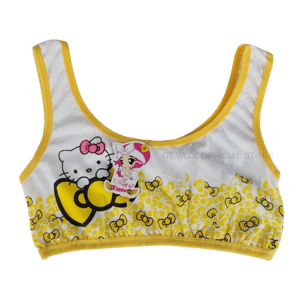 Miniset Anak Perempuan 3Pcs Bra Remaja Pakaian Dalam  Anak Sd Smp