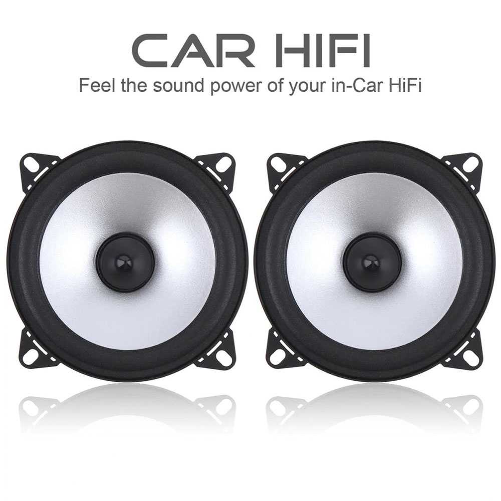 SPEAKER SUBWOOFER MOBIL HIFI 4 INCH 60W 2 PCS SPEKER PINTU UNIVERSAL AVANZA XENIA AUDIO AKTIF BELAKA