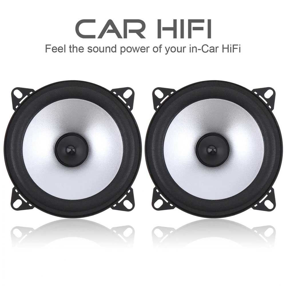 Speaker Subwoofer Mobil HiFi 4 Inch 60W 2 PCS  /  Subwoofer Aktif Mobil Murah / Subwoofer Pintu Mobil Avanza / Speaker Subwoofer / Subwoofer Speaker Mini / Speaker Mobil Pioneer Full Bass / Subwoofer Mobil Jbl Jl Im Double Magnet Car Audio Murah Original